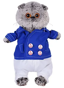 Игрушка мягкая Budi Basa, Басик в синем кителе