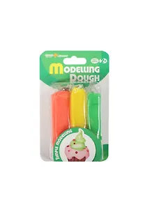 Тесто на растительной основе (23313) (OE-MD/3x) (3цв.х28гр./желт. красн. зел.) (2+) (блистер)