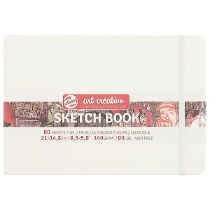 Скетчбук «Art Creation», 80 листов, белый, А5