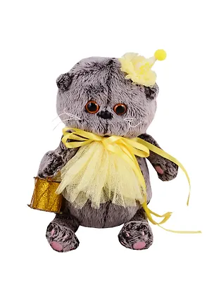 Игрушка мягкая Budi Basa, Басик BABY в колпачке с барабаном 20 см BB-028 2719102