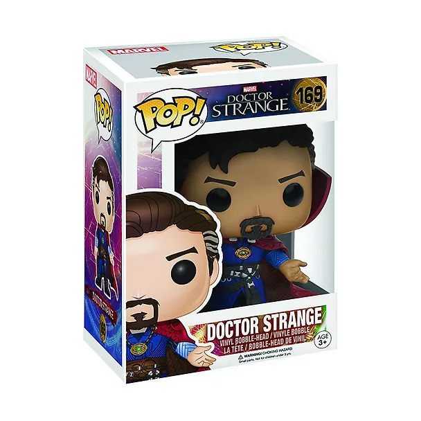 Фигурка Funko POP! Bobble Marvel Doctor Strange Doctor Strange (169) 9744 (Fun92) 3044354 — 1