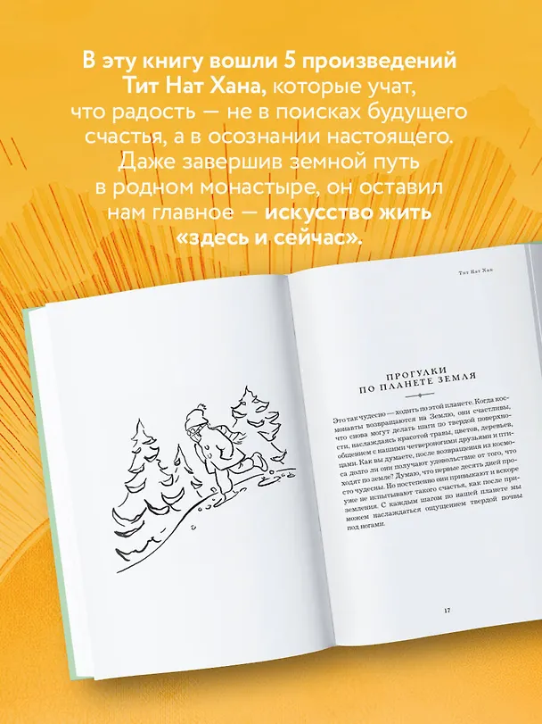 Книга Путь к радости. Учение Тит Нат Хана об осознанной жизни. Ешь, гуляй, сиди, люби отдыхай осознанно. (Тит Нат Хан) — 7