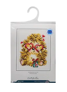 Набор для вышивания РТО Влюбленный ежик (C152) (13х17см) (с мулине DMC) (упаковка)
