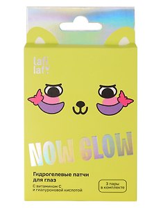 Патчи гидрогелевые для глаз Бантики (розовые) (12-191025-S12) (Lafilaf)