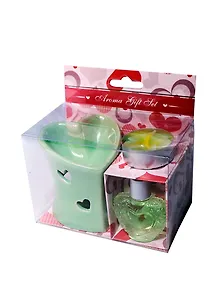 Подарочный набор 3 в 1 (свеча, аромалампа, масло 8 мл) ваниль (720898)