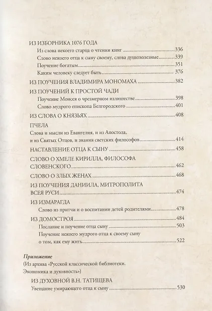 Книга Юности честное зерцало и поучительная литература Древней Руси (цв. срез) (кожа) (РусКлБиблЭиД) (бархат. мешочек) (ПИ) () — 3