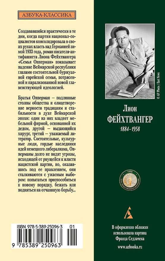 Книга Зал ожидания. Книга 2. Семья Опперман (Лион Фейхтвангер) — 2