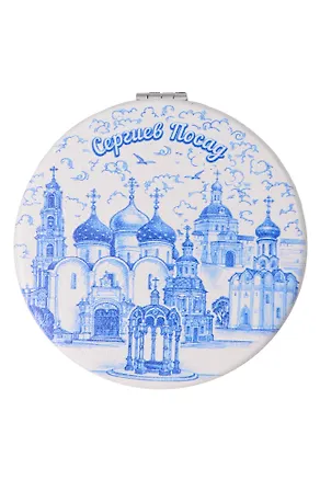 Зеркало мягкое Гжель (Сергиев Посад) (320-31-GZ) 3164400