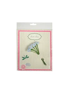 Полевые цветы в букете голубые (14002902) (букетик) (упаковка)