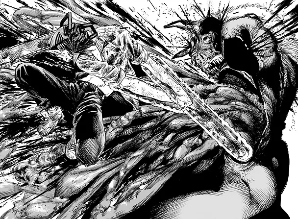 Человек-бензопила. Том 1 - Пёс и бензопила. Бензопила против нетопыря. (Chainsaw Man). Манга 2869449 — 25