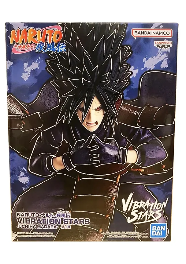 Фигурка аниме Наруто NARUTO SHIPPUDEN VIBRATION STARS Учиха Мадара Uchiha Madara 13см 88070 3121856 — 2