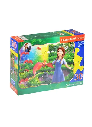 Пазлы 30 MIDI B-PU03306-OZ Феи цветов (32х23см) (4+) (коробка) (Castorland) 2449749