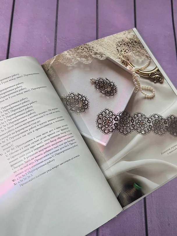 Книга Фриволите. Тонкое кружево, вдохновляющие мастер-классы (Ирина Малых) — 9