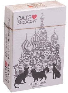 Карты сувенирные Москва Коты (900-19W-CAT)