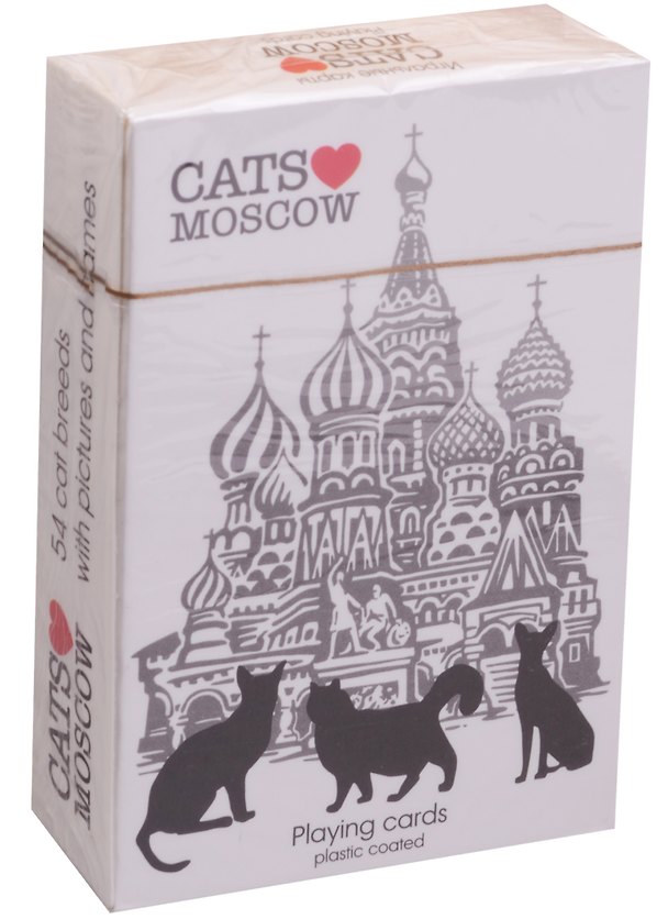Карты сувенирные Москва Коты (900-19W-CAT) 2596760 — 1