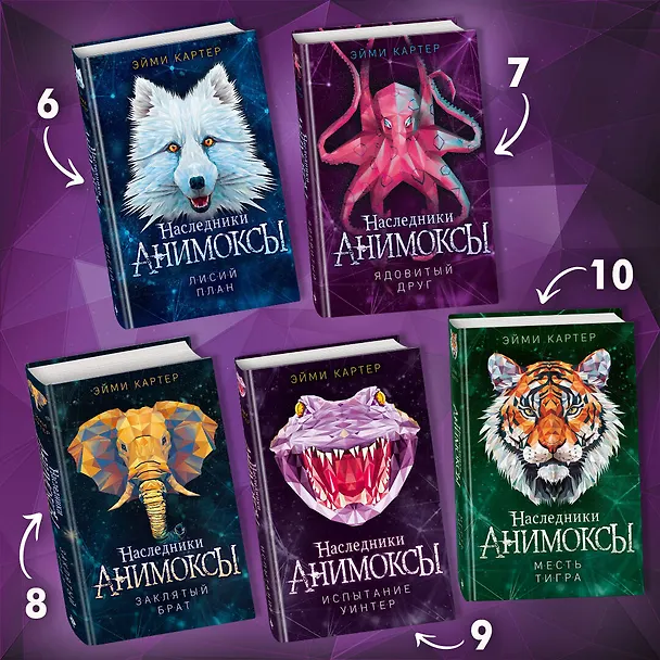 Книга Испытание Уинтер (#9) (Эйми Картер) — 8