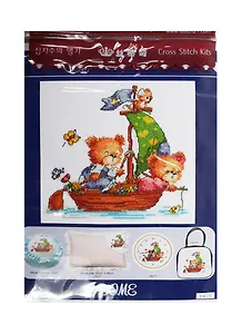 Набор для вышивания, DOME, Вперед!, 17*16, (40806)