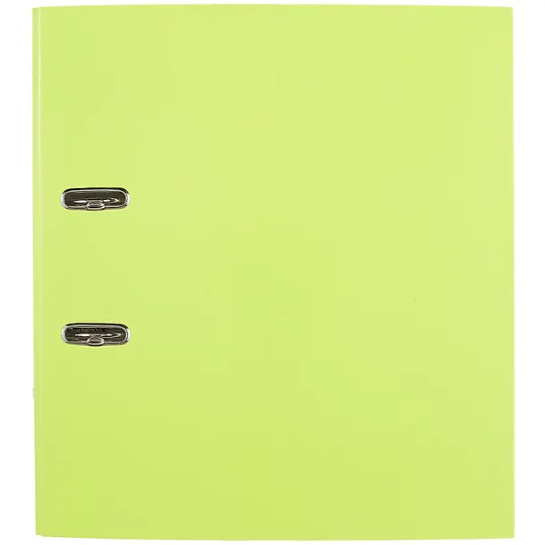 Папка архивная 50мм А4 "Neon" арочн.механизм, желтый 259032 — 2
