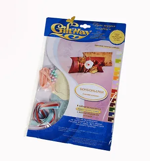 Набор для творч. Бонбоньерки из бумаг ручн. отлива (00008390) (30х21см) (5шт.) 2393297