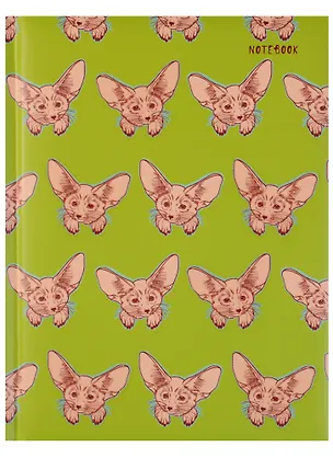 Записная книжка А6 80 листов "Очаровательные лисята" 244802