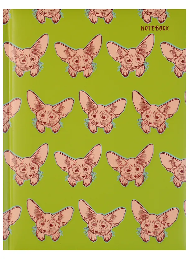 Записная книжка «Очаровательные лисята» А6, 80 листов, Listoff 244802 — 1