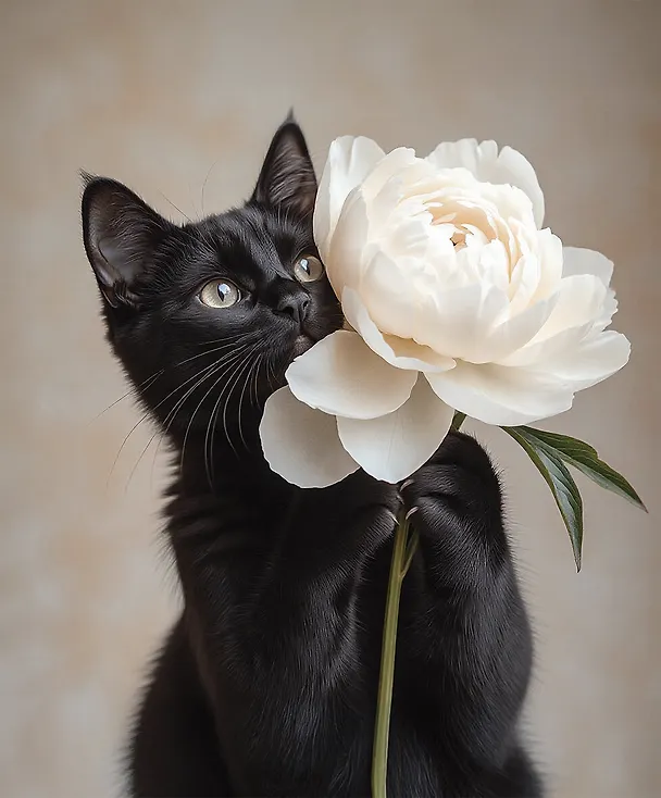 Тетрадь общая «Cat & Flowers», 96 листов в клетку, А5, в ассортименте - Listoff 3149254 — 5