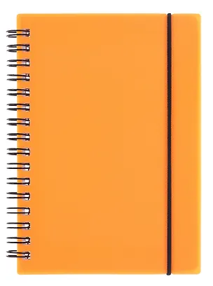 Тетрадь 80 листов, клетка, "Favorite Color. Neon Orange" спираль 3090720