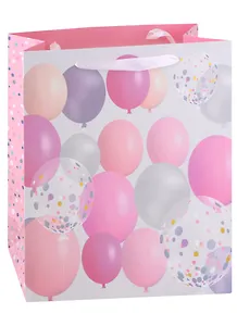 Пакет А4 32*26*12 "Pink balls" нейтр. бум.мат