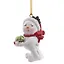 Фигурка декоративная подвесная Снеговик, 4 варианта (3х3х5) (824827) — 3126943 — 3