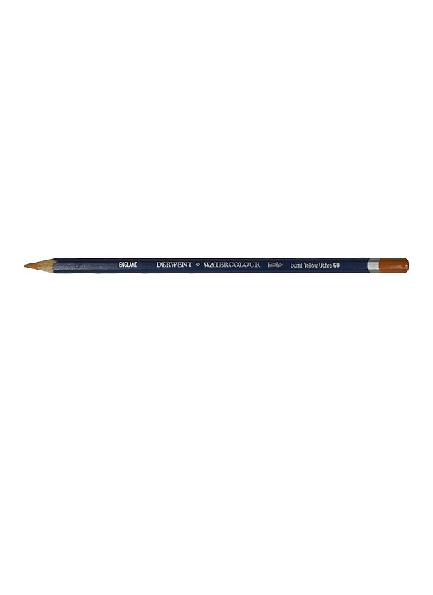 Карандаш акварельный «Watercolour» охра жёлтая жжёная, Derwent 221321 — 1