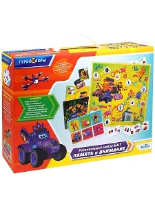 Турбозавры. Набор 6в1. Тренируем память и внимание .06563