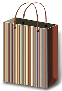 Пакет подарочный бумажный А5 14*20 ламинат, муж.тематика, ассорти MS, МегаМАГ