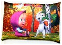 Подушка декоративная антистресс Маша и Медведь (2589/СЛ-3) (40 см) 2339344 — 1