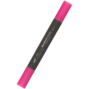 Маркер художественный "Сонет" фуксия, двухсторон., тонк. и широк.долото, Сонет