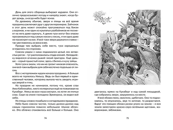 Книга Чудесное путешествие Нильса с дикими гусями (Сельма Оттилия Лувиса Лагерлёф) — 14