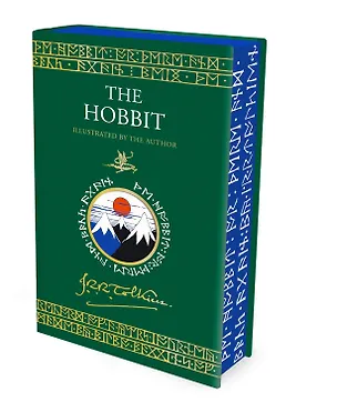 Книга The Hobbit Illustrated by the Author (Tolkien Illustrated Editions) (+вкладыши) (Джон Рональд Руэл Толкин)