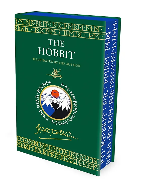 Книга The Hobbit Illustrated by the Author (Tolkien Illustrated Editions) (+вкладыши) (Джон Рональд Руэл Толкин) — 1