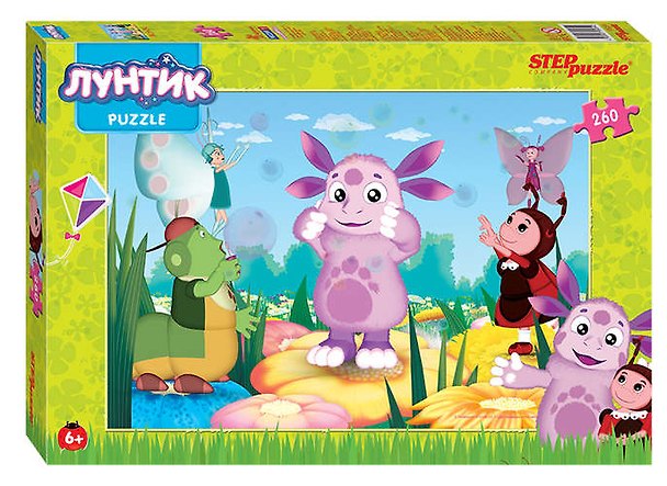 Пазл Лунтик Step puzzle 260 эл. 34,5*24см 2323070 — 1