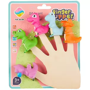 Набор Finger Puppet Пальчиковый театр Дино (упаковка)3+ — 2765540 — 1