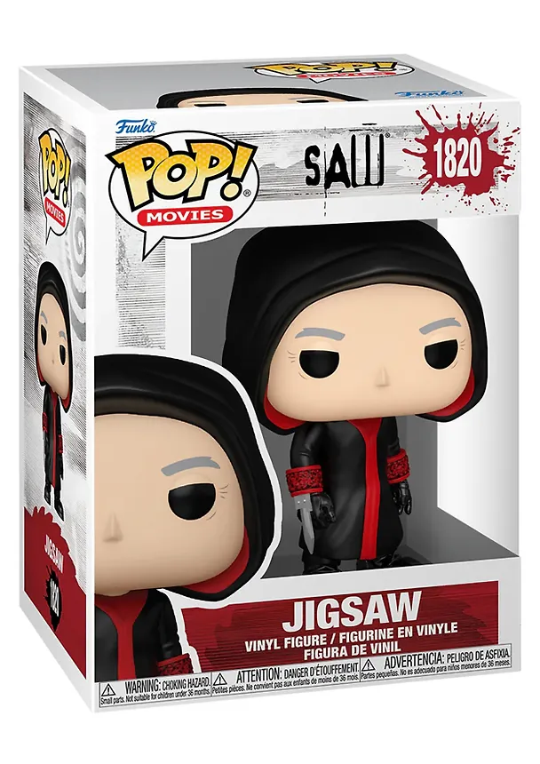 Фигурка Funko POP! Movies Saw Jigsaw w/Chase (1820) (Fun80692) 3124195 — 2