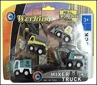 Набор инерционных машинок (4шт) (2823-6) (блистер)