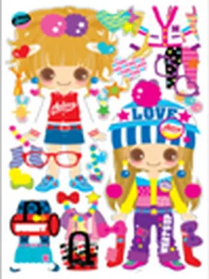 Зефирные наклейки RNB (WMS001) (Липуня) 2300368