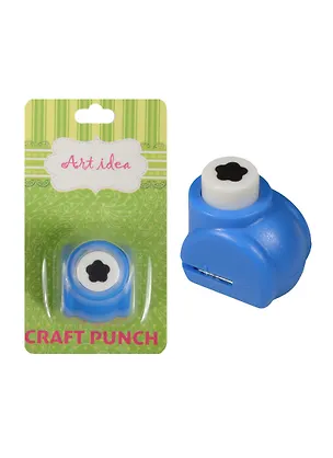 Крафт-панч Пятилистник с округлыми краями (1см) (KM-8201-44-E) 2497882