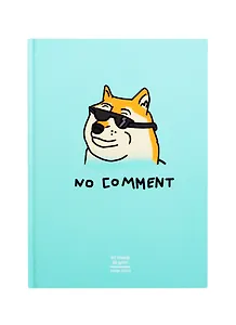 Скетчбук А5 80л "Без комментариев" тонир. бежев. блок, 80 г/м2, твердая обложка