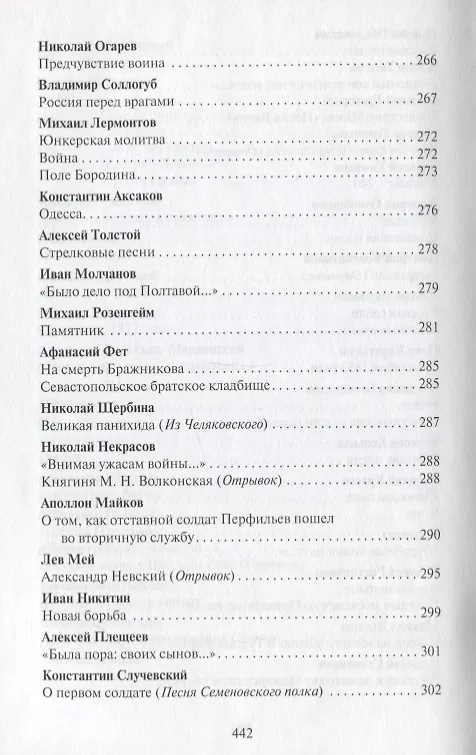 Книга Поле чести: Антология поэзии о русской армии, ее воинах и полководцах, о войне и мире (В. Гороховский) — 15