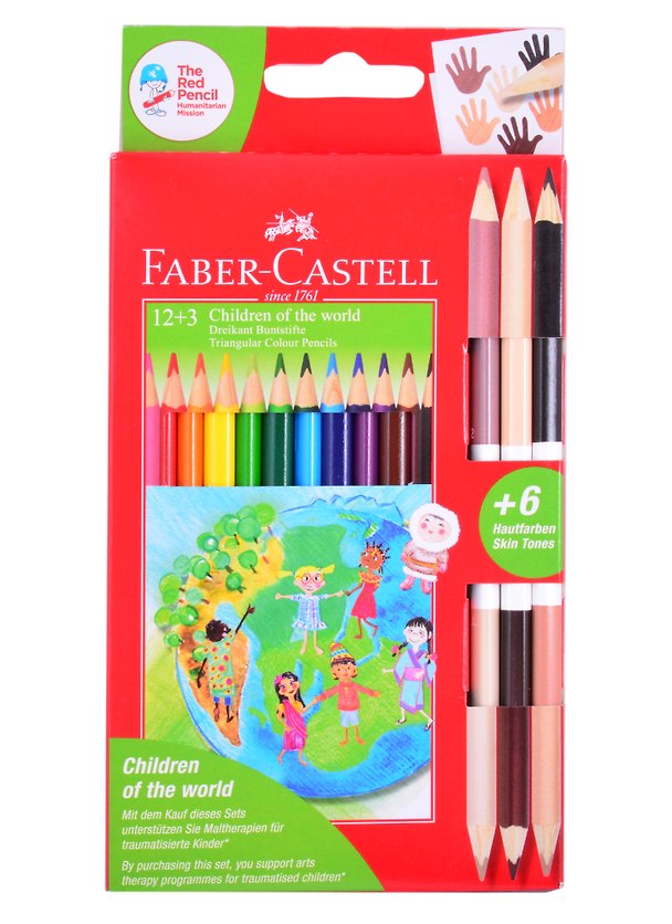 Карандаши цветные «Дети мира», Faber-Castell, 18 цветов 261609 — 1