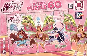 Пазл 60А 8405 Винкс (Believix Japan) Флора (коробка) (А)