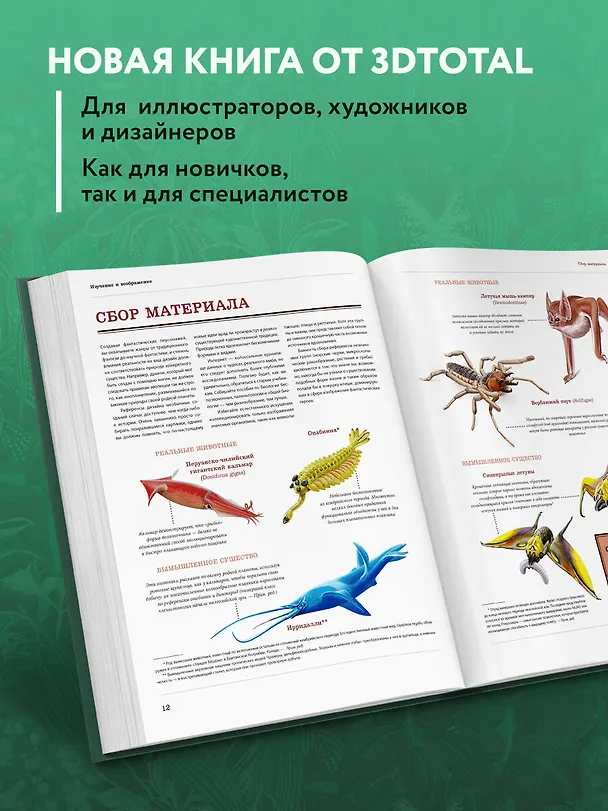 Книга Создание фантастических существ. Полный курс: от разработки концепта до готового персонажа (Алекс Рис, Бринн Метени, Эндрю Бейкер) — 7