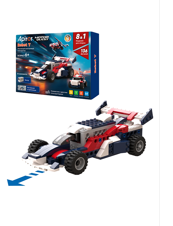 Электронный конструктор Apitor Robot T 8в1 Арт. alilo-apitort 3168756 — 1