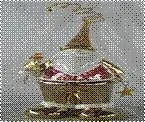 Декоративная фигурка "Санта" (17326) (керамика с элементами декора из металла и стекла) (Феникс-Презент) 2258055